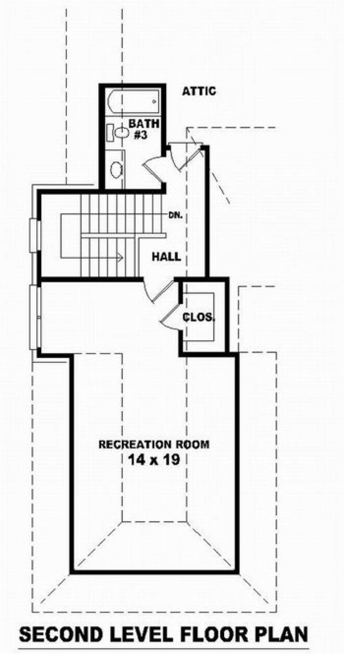 Floorplan 2 for House Plan #053-02069