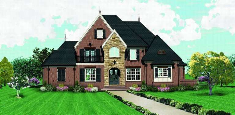 House Plan House Plan #9944 Front Elevation