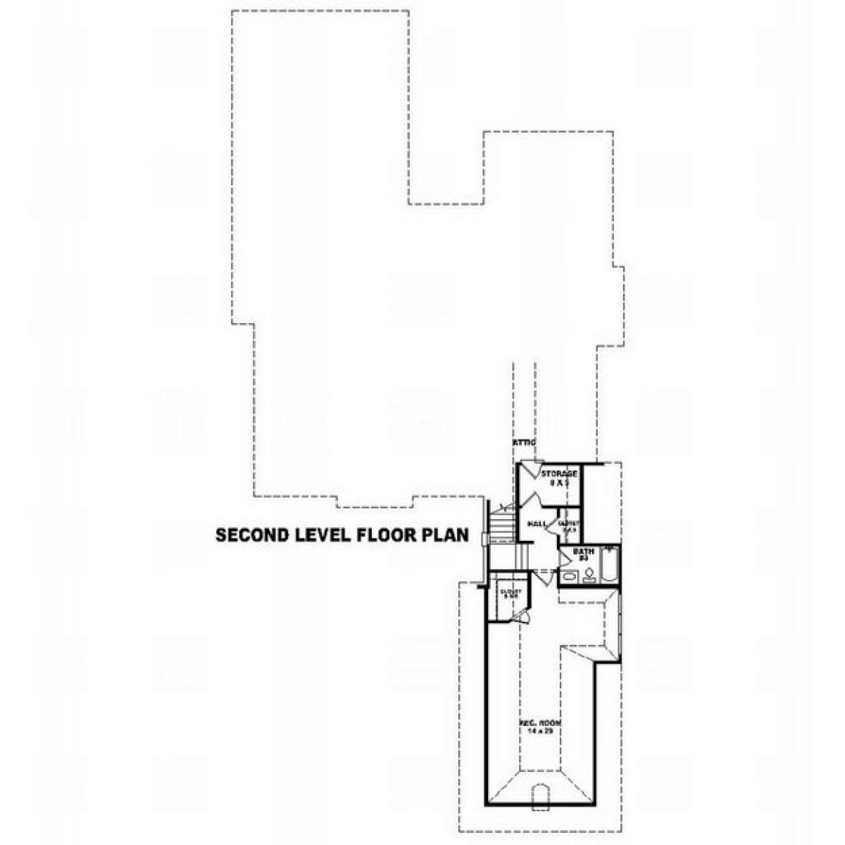 Floorplan 2 for House Plan #053-02075