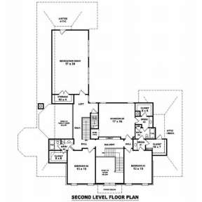 Floorplan 2 for House Plan #053-02080
