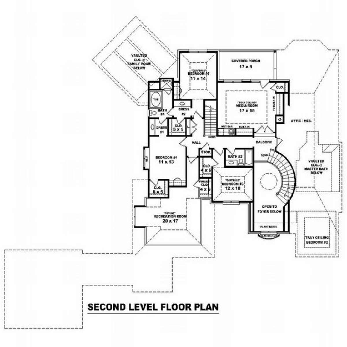 Floorplan 2 for House Plan #053-02088