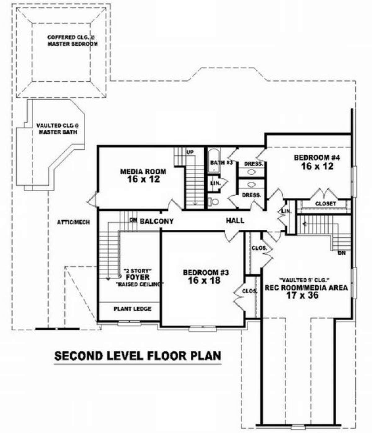 Floorplan 2 for House Plan #053-02094