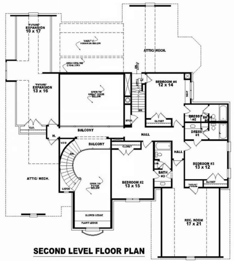House Plan House Plan #9967 Drawing 2