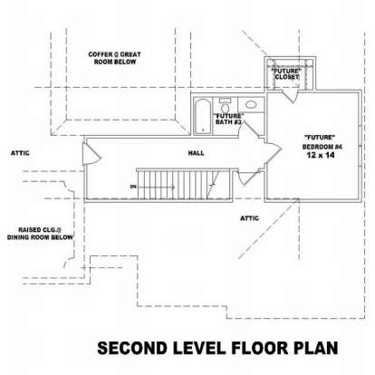 Floorplan 2 for House Plan #053-02098