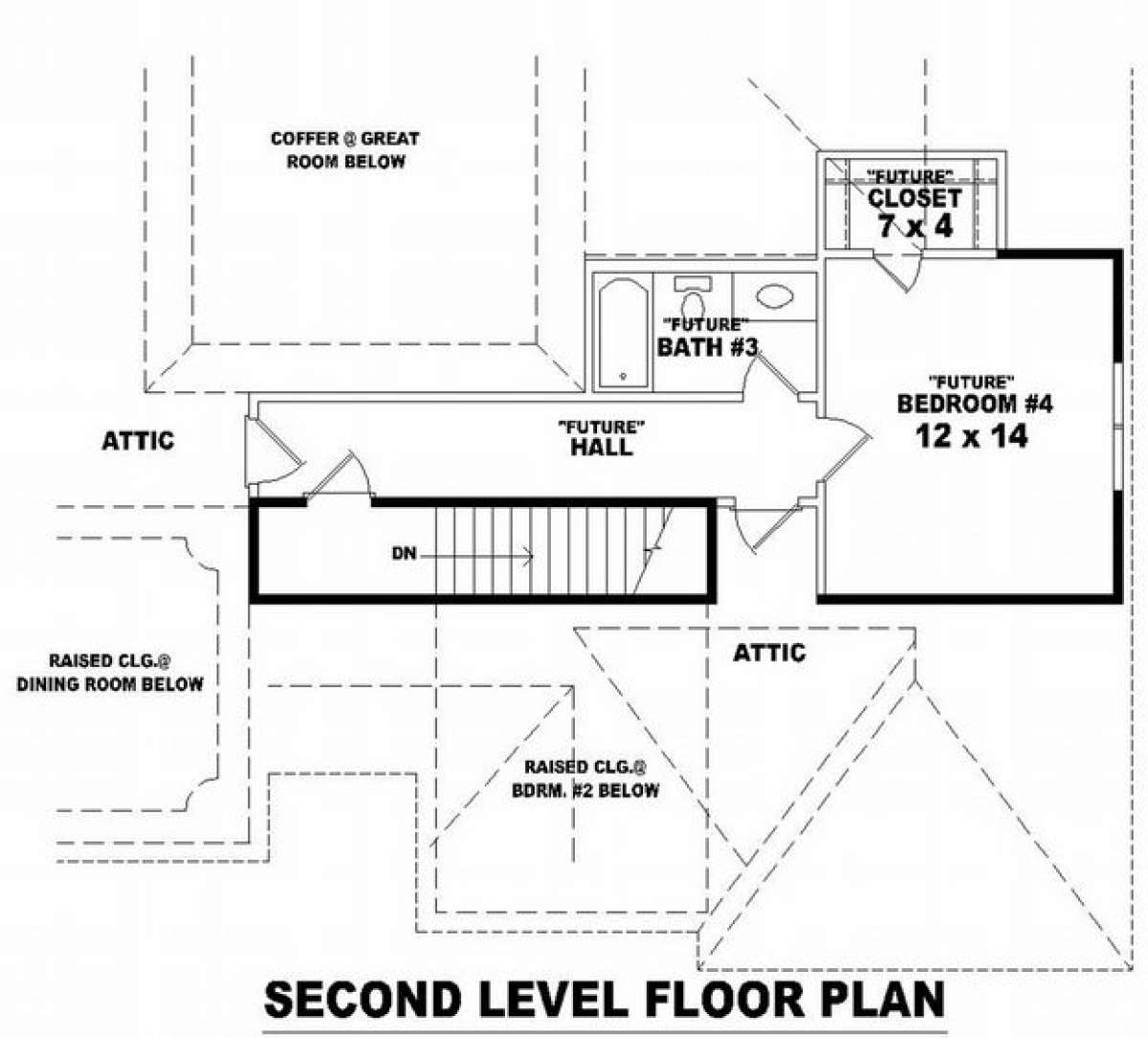 Floorplan 2 for House Plan #053-02100