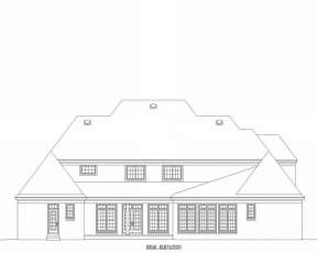 Traditional House Plan #053-02104 Elevation Photo