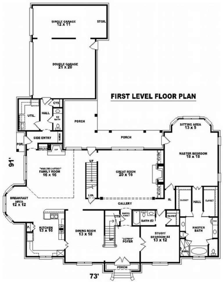 House Plan House Plan #9986 Drawing 1