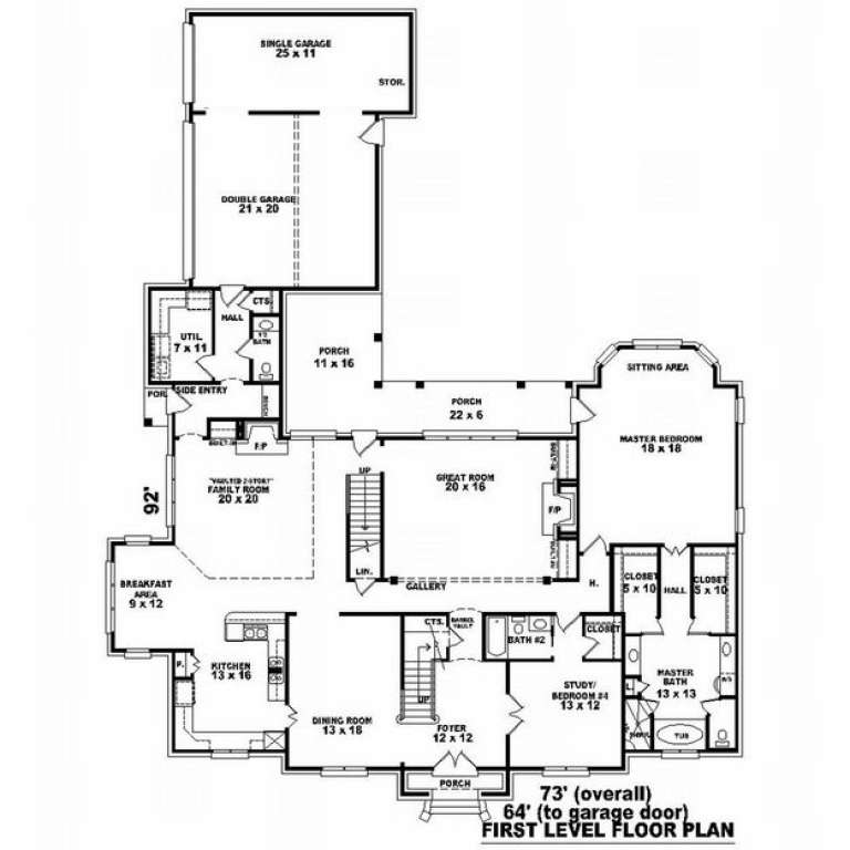 House Plan House Plan #9987 Drawing 1