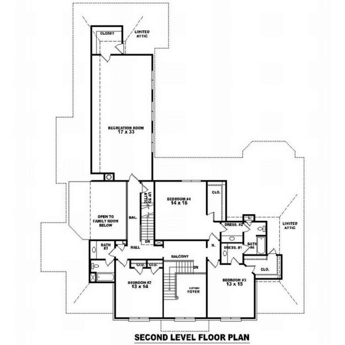 Floorplan 2 for House Plan #053-02119