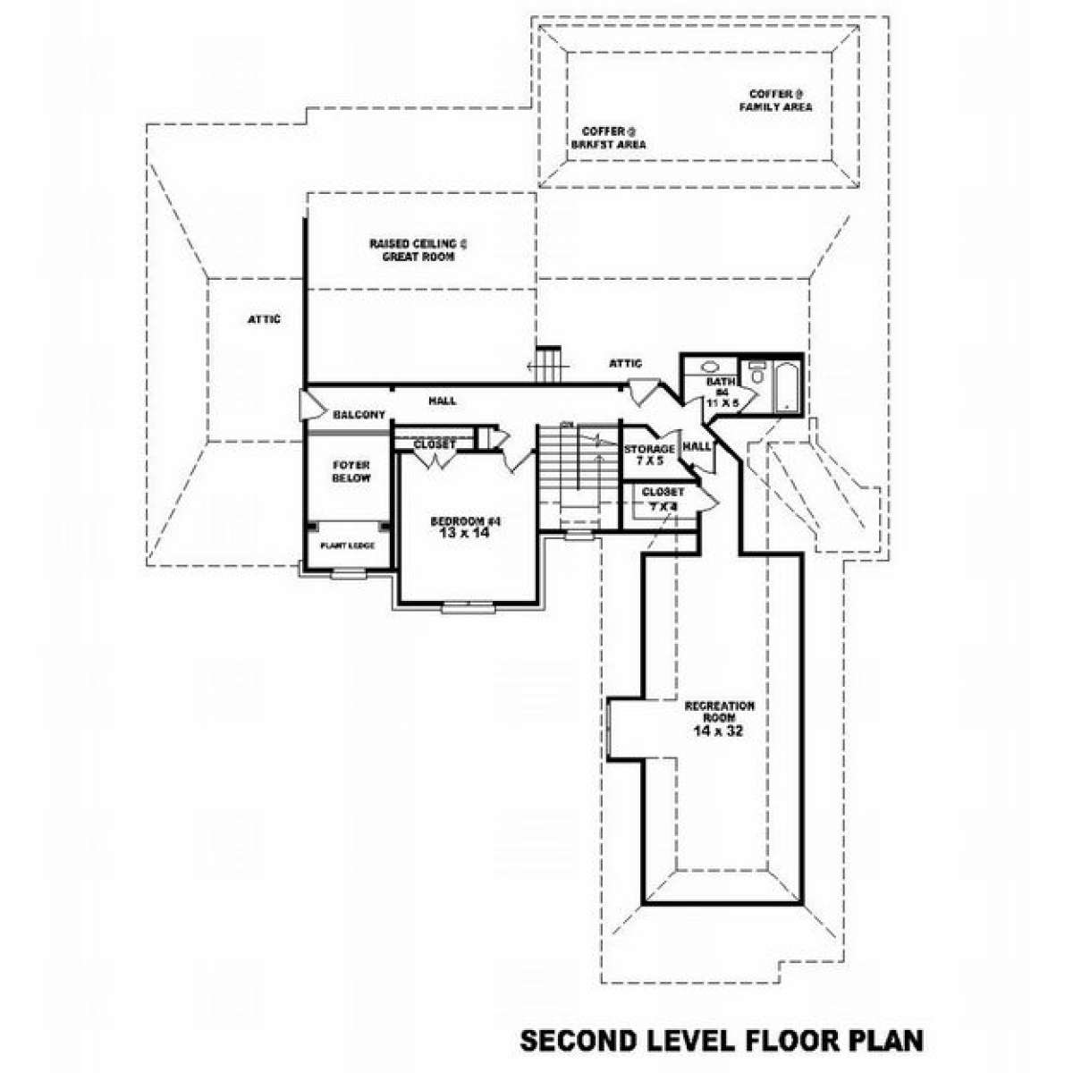 Floorplan 2 for House Plan #053-02122