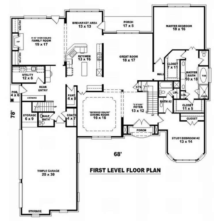 House Plan House Plan #9995 Drawing 1