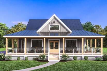 Wrap Around Porch House Plans