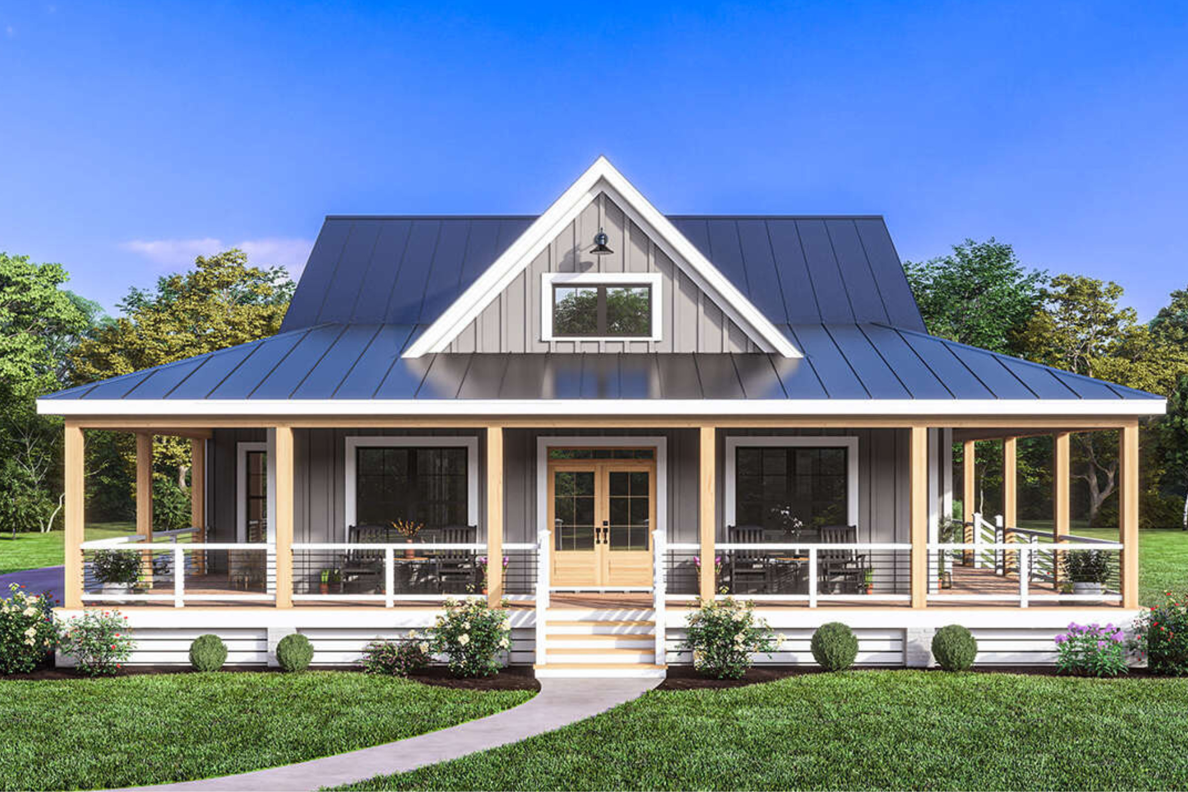 Country House Plans With Verandahs