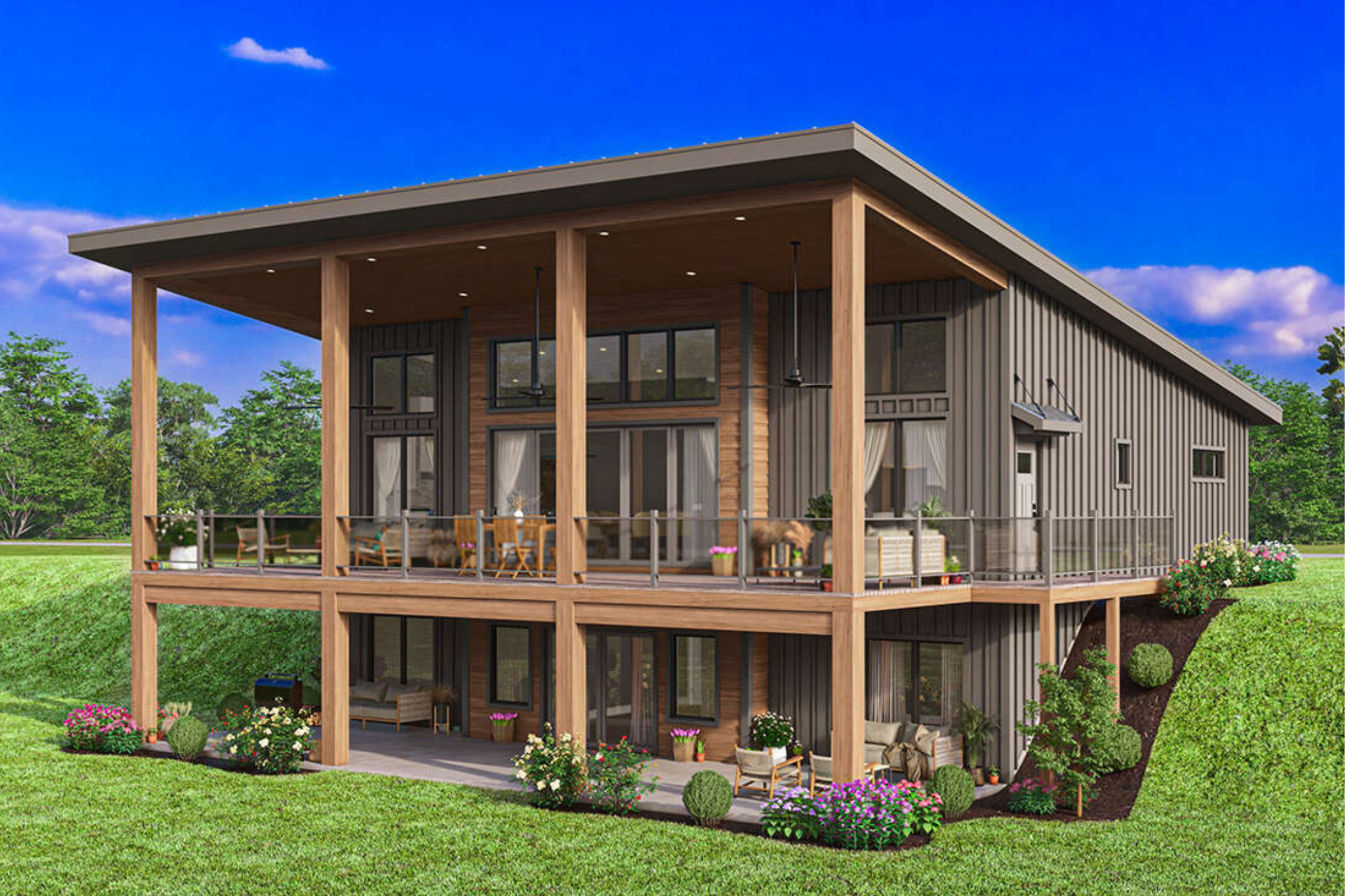 Walkout Basement House Plans Floor Plans Plans For Sloped Lots Walkout Basement House Plans Floor Plans Plans For Sloped Lots